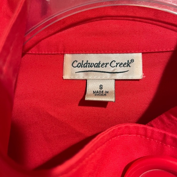 VGUC Coldwater Creek orange jacket. - Picture 4 of 5